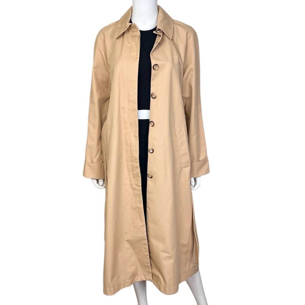 Rouje Henry Trench Coat in Sable - sz US 2 - Picture 5 of 12